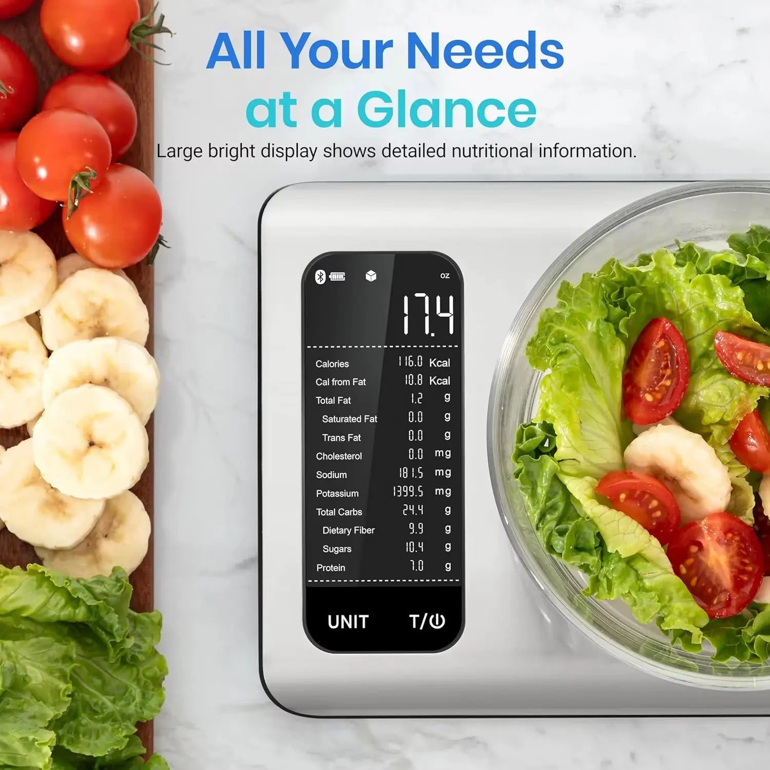 AI Smart Food Scale with App