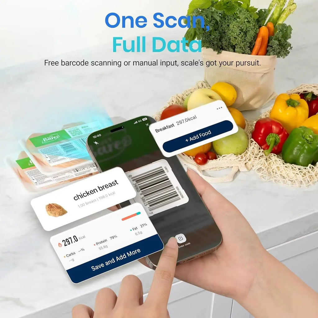 AI Smart Food Scale with App