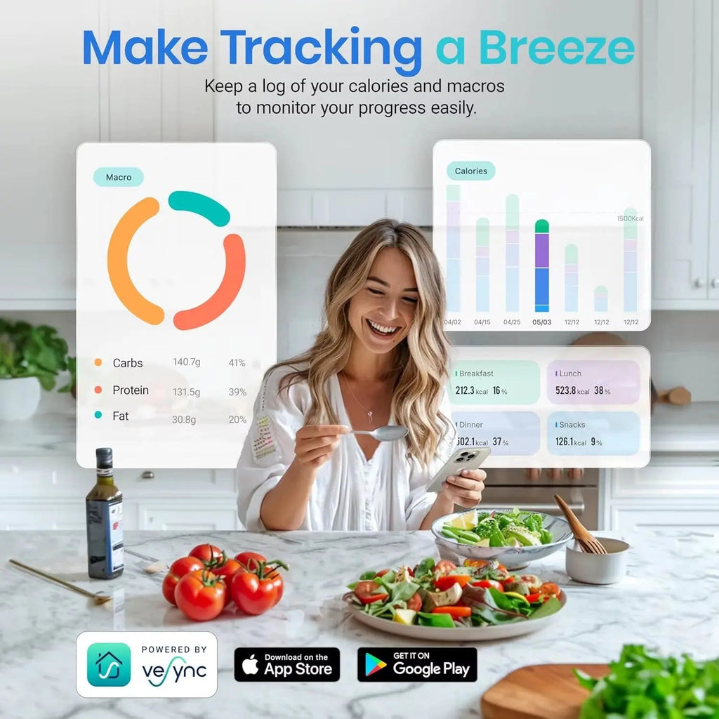 AI Smart Food Scale with App